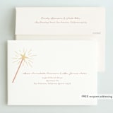 "Magical wand" - Children's Birthday Party Invitations in Cotton Candy by Jackie Crawford - FREE Recipient Addressing