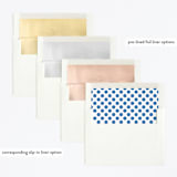 "Colorful One" - Children's Birthday Party Invitations in Gold by Denise Malacrea - Envelope Liner Options