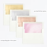 "Modern Glow" - Children's Birthday Party Invitations in Gold by Simona Camp - Envelope Liner Options