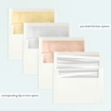 "Macaron Parlor" - Children's Birthday Party Invitations in Mist by Jennifer Lew - Envelope Liner Options