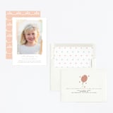 "Glitter & Glam" - Children's Birthday Party Invitations in Glittery Gold by Oma N. Ramkhelawan - Assembled