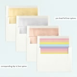 "unicorno" - Children's Birthday Party Invitations in Bubblegum by peetie design - Envelope Liner Options