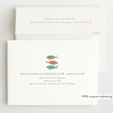 "FIN-TASTIC CELEBRATION" - Children's Birthday Party Invitations in Papaya by Hallie Fischer - FREE Recipient Addressing