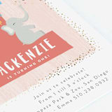 "dundee" - Children's Birthday Party Invitations in Candy Cane by chocomocacino - Detail