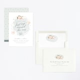 "Birthday Stars" - Children's Birthday Party Invitations in Sky by Lori Wemple - Assembled