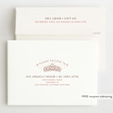 "Princess Carriage" - Children's Birthday Party Invitations in Ballerian Pink by Paper Sun Studio - FREE Recipient Addressing