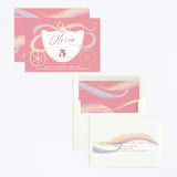 "Shimmering Princess" - Children's Birthday Party Invitations in Candy by Rebecca Durflinger - Assembled