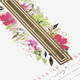 "Blooming One" - Children's Birthday Party Invitations in Petal by Grace Kreinbrink - Detail