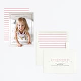 "Turning One" - Children's Birthday Party Invitations in Ebony by Kasia Labocki - Assembled
