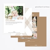 "We Are One" - Children's Birthday Party Invitations in Cloud by Phrosné Barwood - Back of Card Options