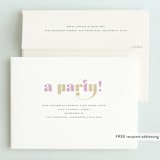 "Golden One" - Children's Birthday Party Invitations in Sparkle by Christie Garcia - FREE Recipient Addressing