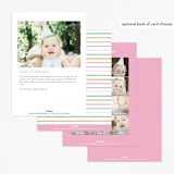 "magical unicorns" - Children's Birthday Party Invitations in Cotton Candy by Karidy Walker - Back of Card Options