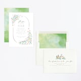 "fairy frame" - Children's Birthday Party Invitations in Mint by Anastasia Makarova - Assembled