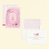 "Princess" - Children's Birthday Party Invitations in Bubblegum by Teju Reval - Assembled