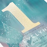 "Magical Winter" - Children's Birthday Party Invitations in Alexandrite by Tamara Hilje - Detail