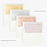 "Our Swan Princess" - Children's Birthday Party Invitations in Candy by Kanika Mathur - Envelope Liner Options