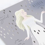 "Disney's Elsa It’s Magical" - Children's Birthday Party Invitations in Moonstone by Dani Lugato - Detail