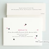 "Disney's Minnie Mouse Confetti" - Children's Birthday Party Invitations in Peony by Annie Holmquist - FREE Recipient Addressing