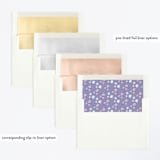 "Garden" - Children's Birthday Party Invitations in Wisteria by Hudson meet Rose - Envelope Liner Options