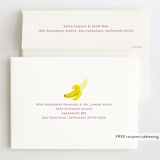 "Go Bananas" - Children's Birthday Party Invitations in Mixed Berry by Baumbirdy - FREE Recipient Addressing