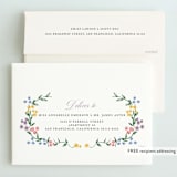 "Disney Princess Garden Party" - Children's Birthday Party Invitations in Buttercream by Cass Loh - FREE Recipient Addressing