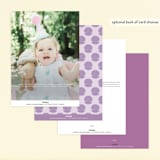 "Disney's Little Mermaid Shellebrate!" - Children's Birthday Party Invitations in Lilac by Itsy Belle Studio - Back of Card Options