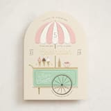 "Sweet Celebration" - Children's Birthday Party Invitations in Cotton Candy by Kiersten Garner - Front