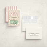 "Sweet Celebration" - Children's Birthday Party Invitations in Cotton Candy by Kiersten Garner - Assembled