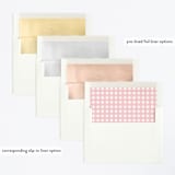 "Classic Bunny" - Children's Birthday Party Invitations in Blush by Megan Davis - Envelope Liner Options