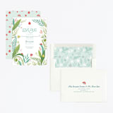 "Little Love Bug" - Children's Birthday Party Invitations in Ladybug by Gia Graham - Assembled