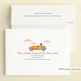 "Speed time" - Children's Birthday Party Invitations in Blush by Igor - FREE Recipient Addressing