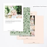 "Into The Wild" - Children's Birthday Party Invitations in Wood by Vivian Yiwing - Back of Card Options