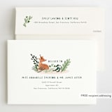 "Into The Wild" - Children's Birthday Party Invitations in Wood by Vivian Yiwing - FREE Recipient Addressing