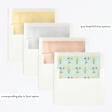 "In The Garden" - Children's Birthday Party Invitations in Sky by Susan Asbill - Envelope Liner Options