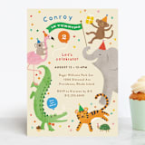 "confetti crew" - Children's Birthday Party Invitations in Sugar Cookie by Jennifer Wick - Front