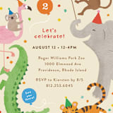 "confetti crew" - Children's Birthday Party Invitations in Sugar Cookie by Jennifer Wick - Detail