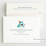 "shark splash" - Children's Birthday Party Invitations in Ocean by Susan Asbill - FREE Recipient Addressing
