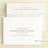 "Two Fast" - Children's Birthday Party Invitations in Racing Red by Jessie Steury - FREE Recipient Addressing