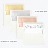 "Woodland" - Children's Birthday Party Invitations in Dusk by Lori Wemple - Envelope Liner Options