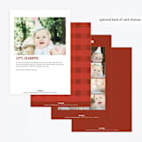 "Birthday Burger" - Children's Birthday Party Invitations in Classic by Lehan Veenker - Back of Card Options