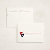 "Sports" - Children's Birthday Party Invitations in Navy by JeAnna Casper - FREE Recipient Addressing