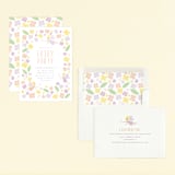 "fairy garden" - Children's Birthday Party Invitations in Peach by Angela Thompson - Assembled