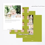 "PPParty" - Children's Birthday Party Invitations in Sand by samovilka - Back of Card Options