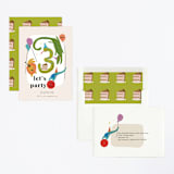 "PPParty" - Children's Birthday Party Invitations in Sand by samovilka - Assembled