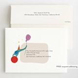 "PPParty" - Children's Birthday Party Invitations in Sand by samovilka - FREE Recipient Addressing