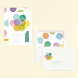 "year" - Children's Birthday Party Invitations in Teal by Lori Wemple - Assembled