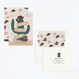 "cowboy party" - Children's Birthday Party Invitations in Sand by Jelena Vuletic - Assembled