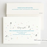 "Karaoke Time" - Children's Birthday Party Invitations in Electric Blue by Lisa McLean - FREE Recipient Addressing
