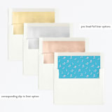 "Karaoke Time" - Children's Birthday Party Invitations in Electric Blue by Lisa McLean - Envelope Liner Options
