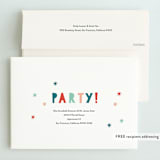 "That First Cake" - Children's Birthday Party Invitations in Citrus by Christie Garcia - FREE Recipient Addressing